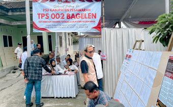 Bawaslu Pesawaran Kerahkan 960 Pengawas Untuk Kawal Pemungutan Suara Ulang