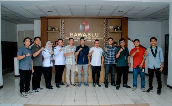 Bawaslu Provinsi Lampung Terima Audiensi HMI Cabang Bandar Lampung, Dorong Kolaborasi Pendidikan Politik