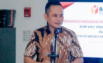 Bawaslu Lampung Gelar Diskusi dan Bedah Buku Pilkada Serentak 2024 Mengawal Integritas Demokrasi