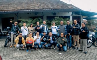 Bawaslu Lampung Gelar Fun Ride Penyelenggara Pemilu, Perkuat Kolaborasi Antar Lembaga