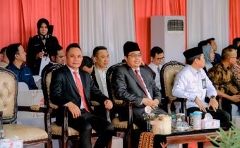 Hadiri Upacara Hari Bhayangkara ke-79, Bawaslu Lampung Apresiasi Peran Polri Jaga Kondusivitas Pemilu Dan Pilkada