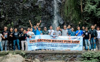 Fun Ride Penyelenggara Pemilu, KPU dan Bawaslu Lampung Perkuat Sinergi Untuk Pendidikan Pemilih Dan Pengawasan Partisipatif