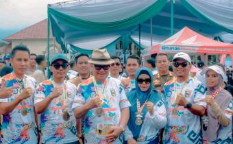 Hadiri Tanggamus Color Run, Bawaslu Dorong Partisipasi Masyarakat Aktif Dalam Pengawasan Pemilu
