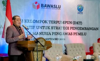 Bawaslu RI Gelar Diskusi Evaluatif SDM Pengawas Pemilu Di Lampung