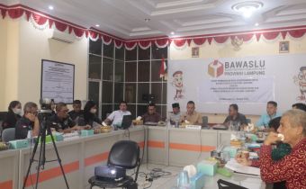 Bawaslu Lampung bahas MoU dengan KPID dan KI Provinsi Lampung