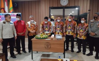 Bawaslu Hadiri Penetapan KPU Lampung Pemilu Serentak 2024